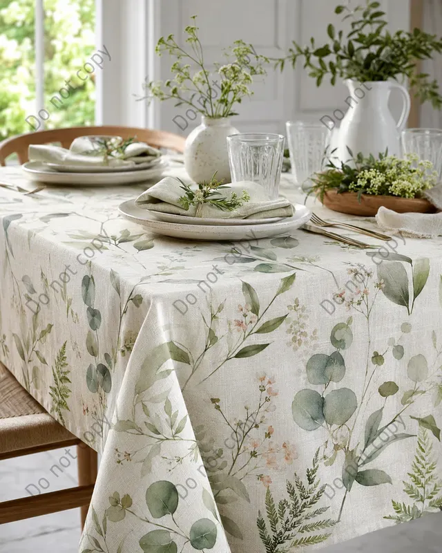 Tablecloth Linen Mockup Scenes