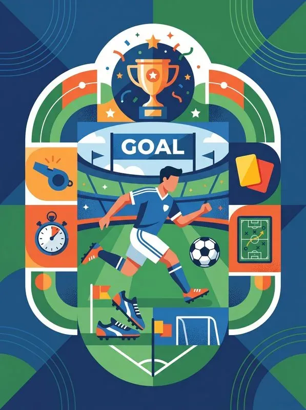 Flat Poster Scene Generator