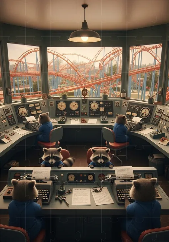 Whimsical Wes Anderson Anthro Worlds