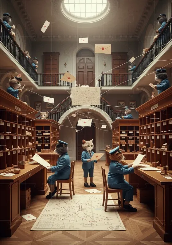 Whimsical Wes Anderson Anthro Worlds
