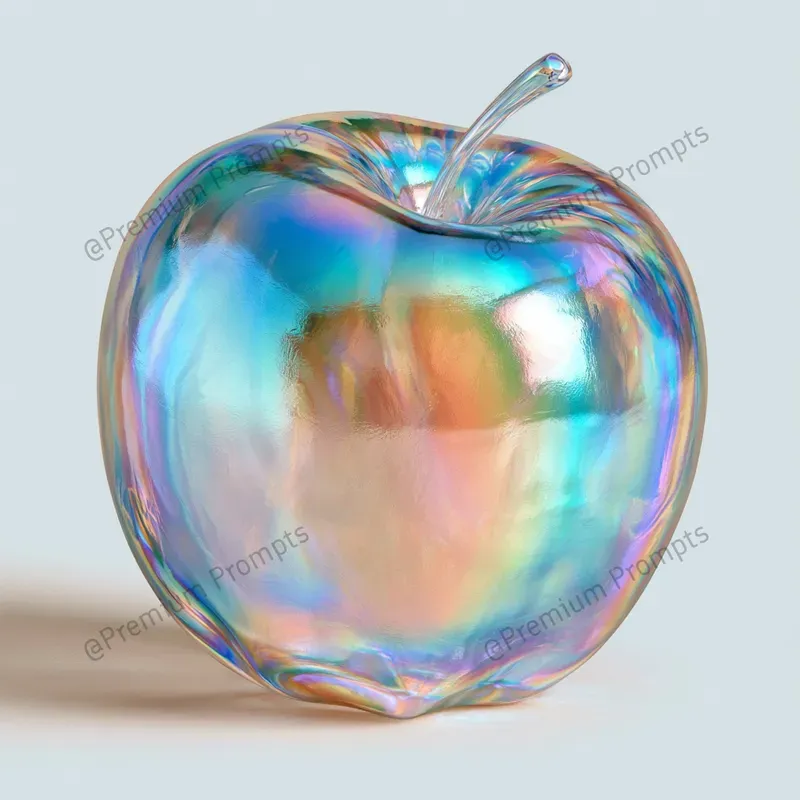Luxurious Iridescent Pearlescent Cliparts