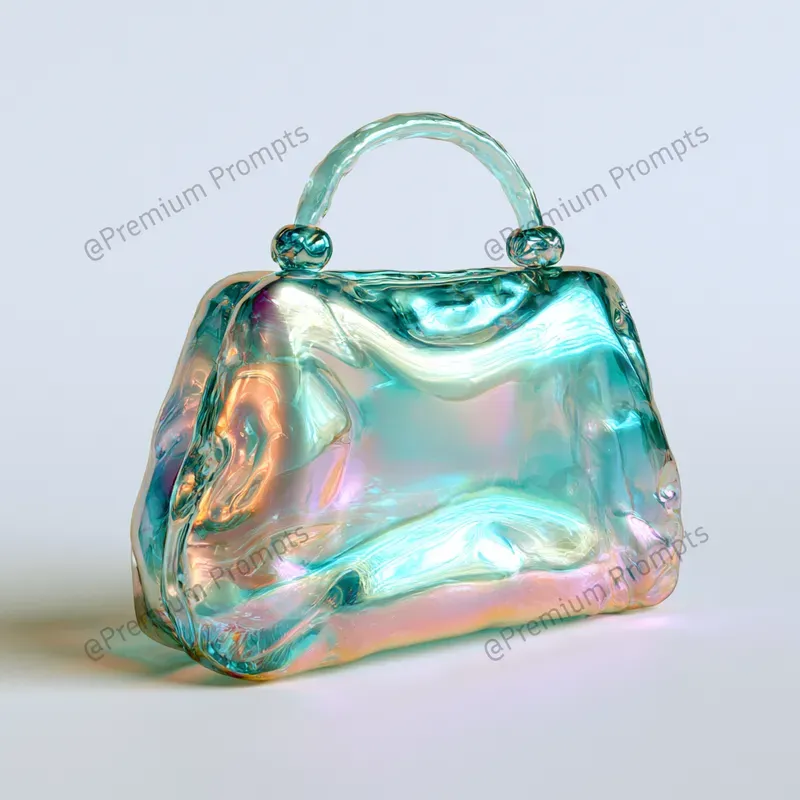 Luxurious Iridescent Pearlescent Cliparts