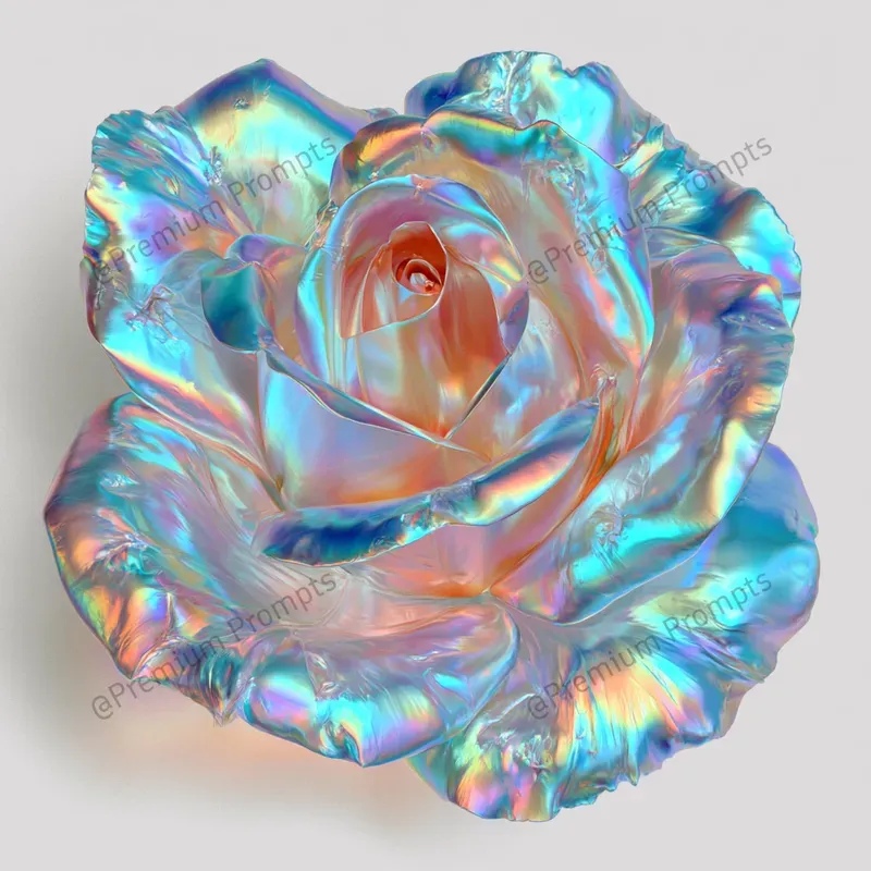 Luxurious Iridescent Pearlescent Cliparts