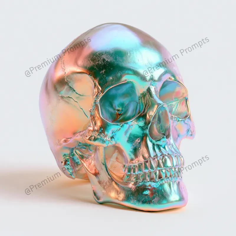 Luxurious Iridescent Pearlescent Cliparts