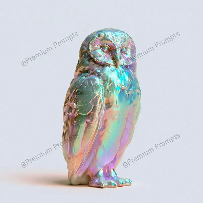 Luxurious Iridescent Pearlescent Cliparts