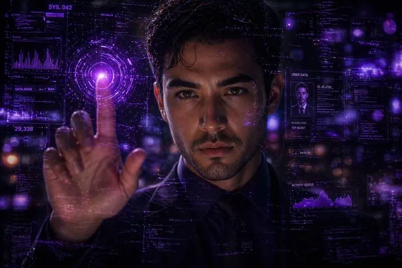Futuristic Holographic Portraits