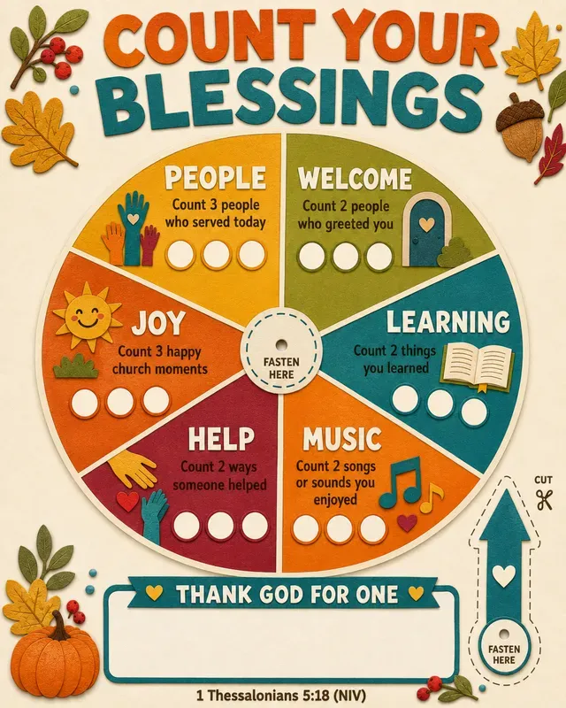 Christian Gratitude Count Kits