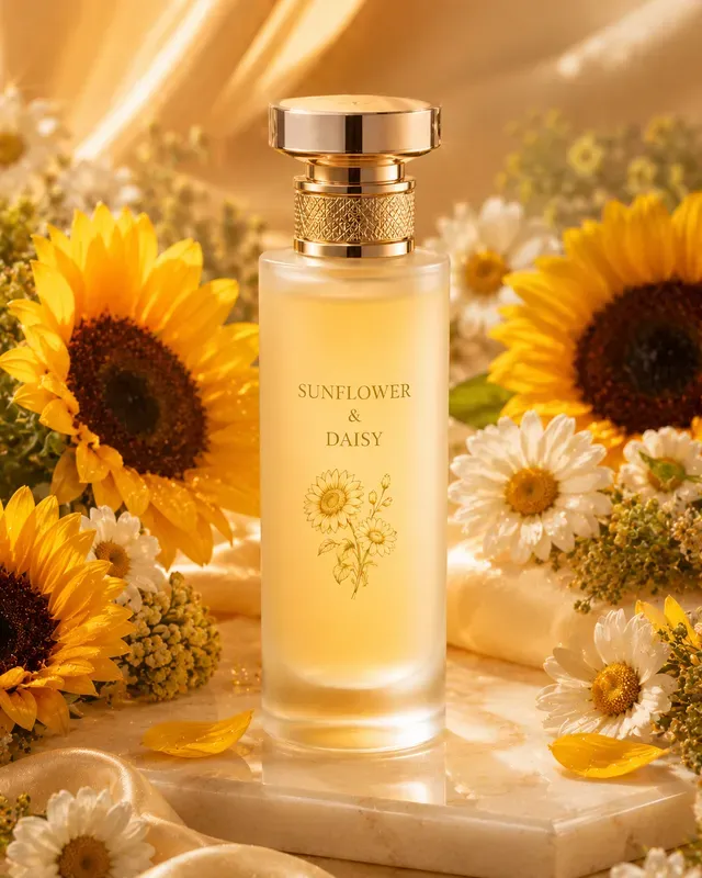 Luxury Floral Perfume Commercial Products