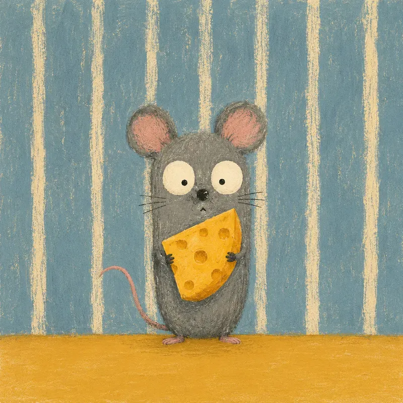 Quirky Animal Storybook Art