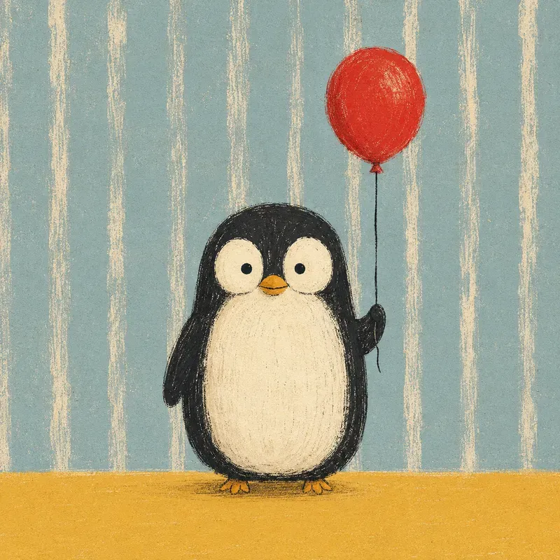 Quirky Animal Storybook Art
