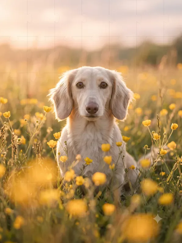 Dreamy Wildflower Pet Portraits