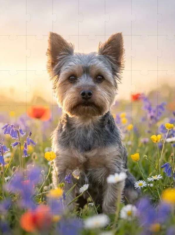 Dreamy Wildflower Pet Portraits