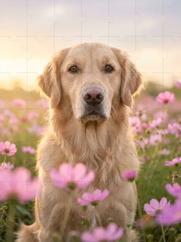Dreamy Wildflower Pet Portraits