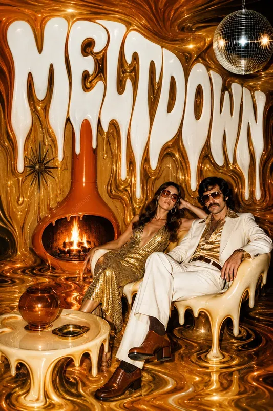 Psychedelic Room Typographies