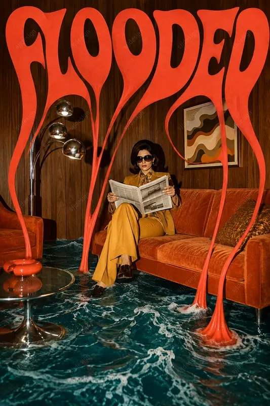 Psychedelic Room Typographies