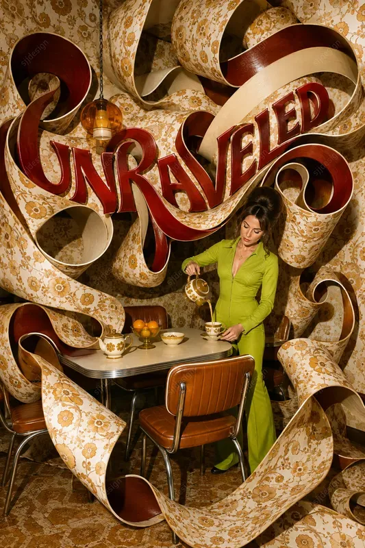 Psychedelic Room Typographies