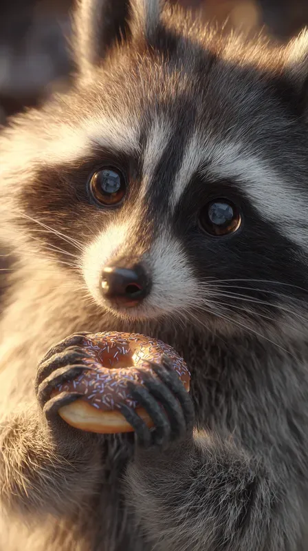 Realistic Animals Being Handed Food