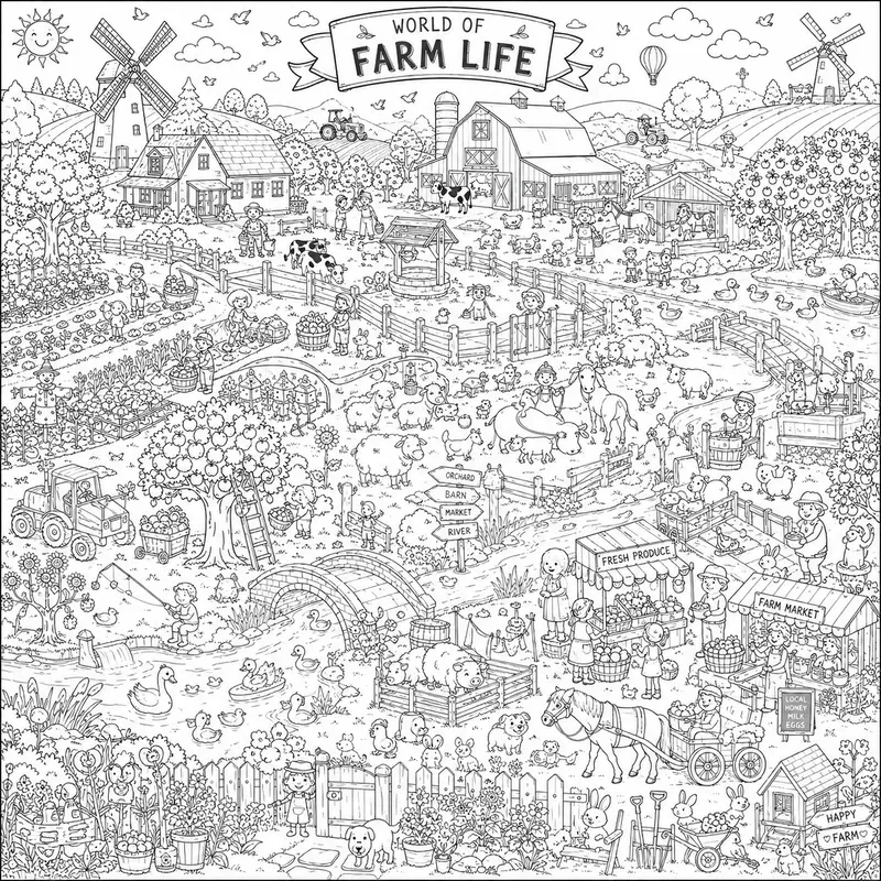 Hidden Story Worlds Doodle Packs