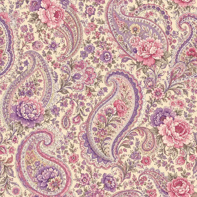 Vintage Floral Paisley Patterns