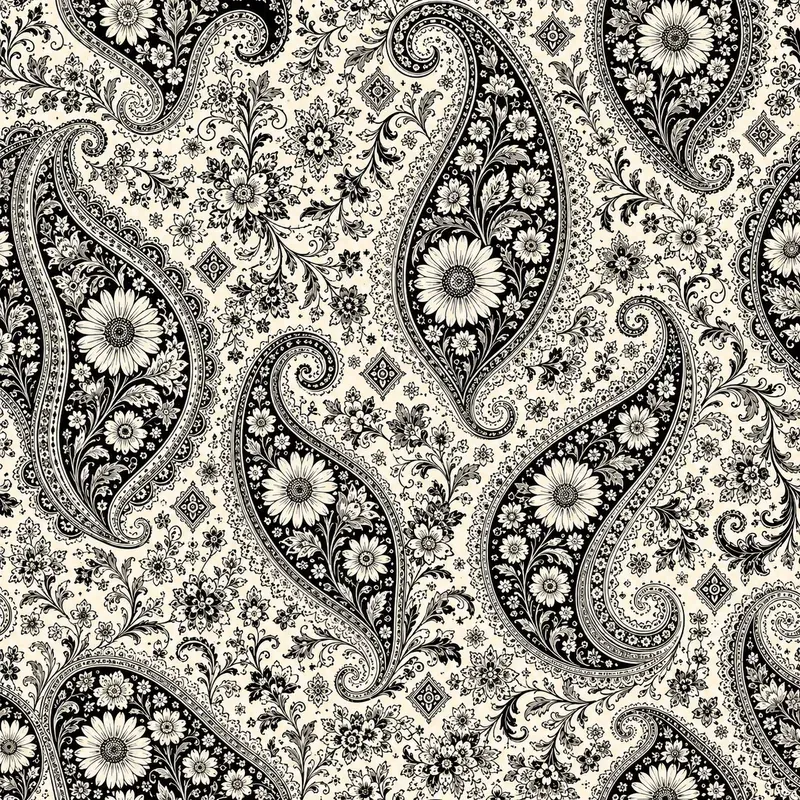 Vintage Floral Paisley Patterns