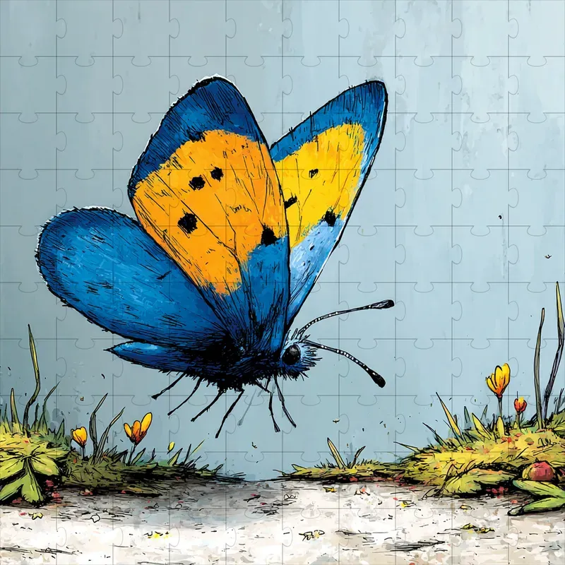 Crayon Ink Whimsical Storybook Sketches