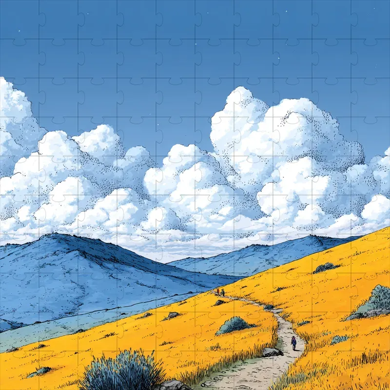 Crayon Ink Whimsical Storybook Sketches