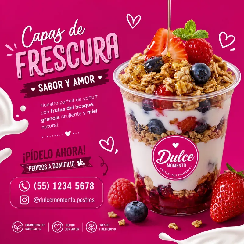 Dessert Shop Promo Ad Creators