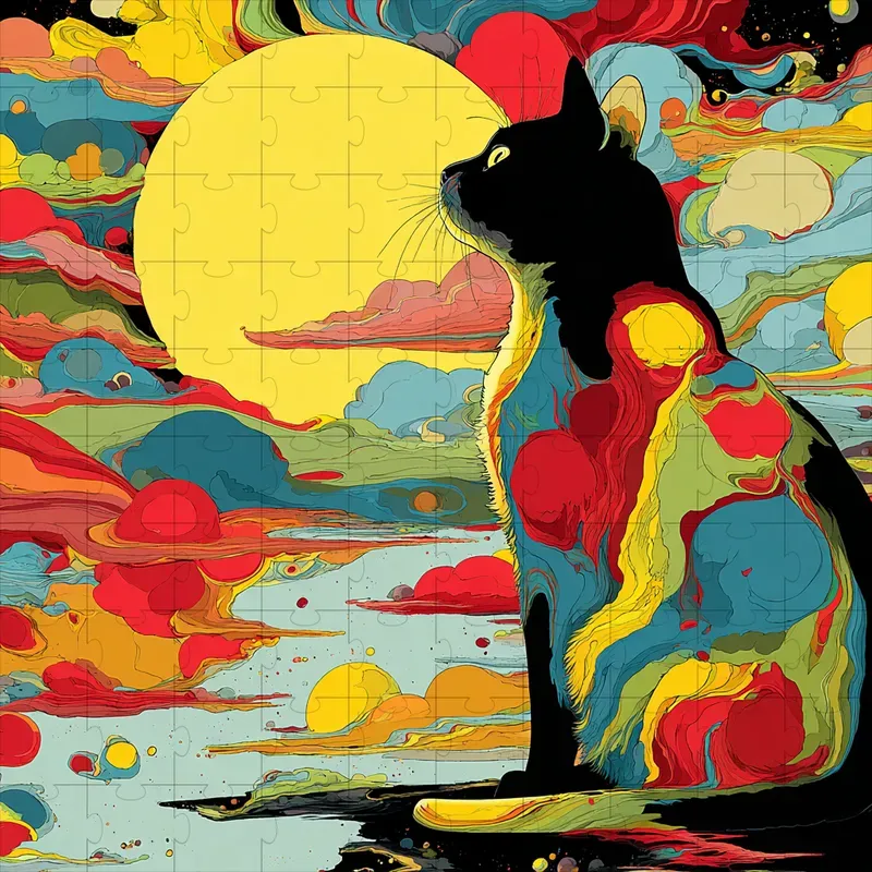 Ink Psychedelic Melt Pop Posters