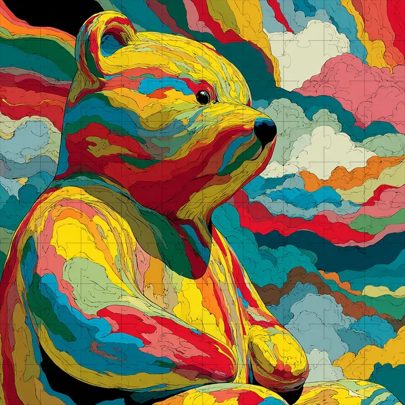 Ink Psychedelic Melt Pop Posters