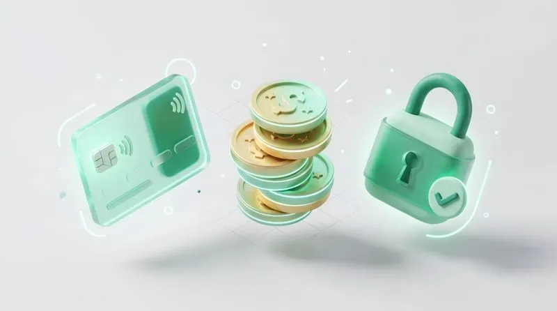 3D Isometric Glassmorphism UI Icons