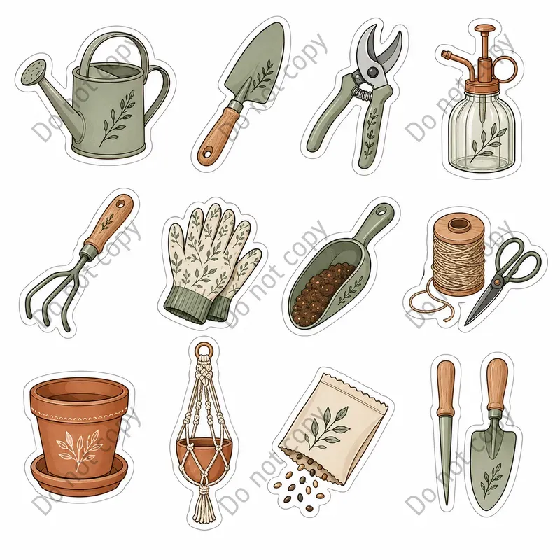 Plant Lover Sticker Sheets