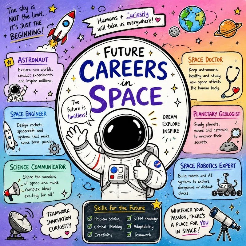 Whimsical Career Sketchnote Posters