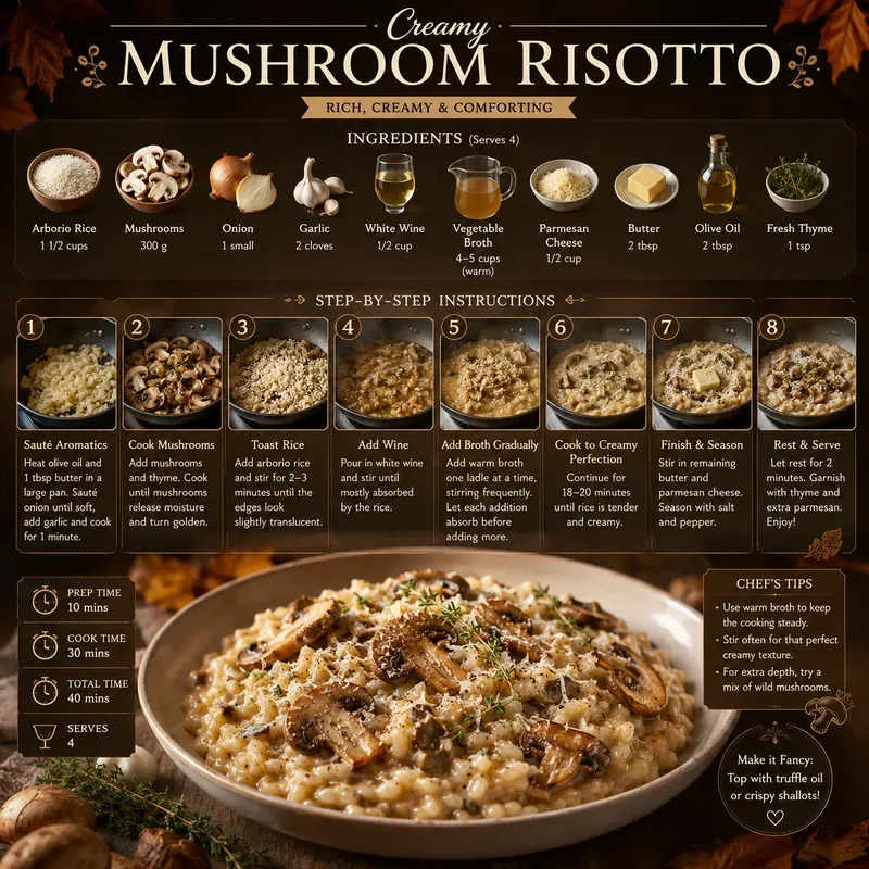 Visual Recipe Infographics