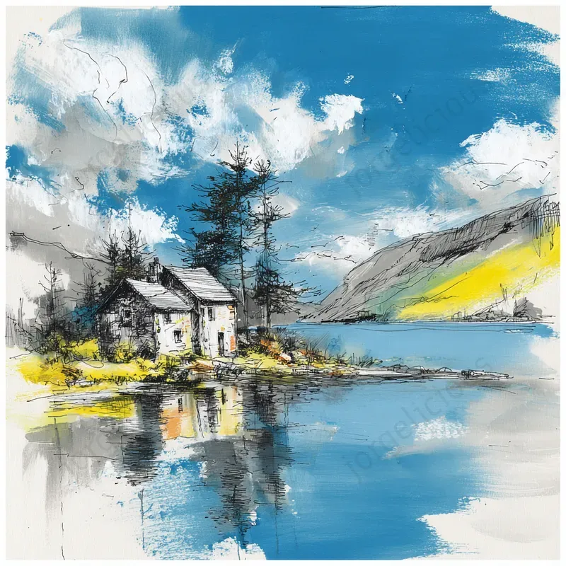 Loose Watercolor Sketches