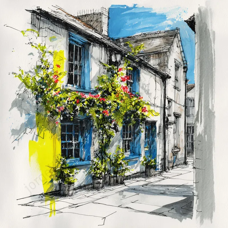 Loose Watercolor Sketches