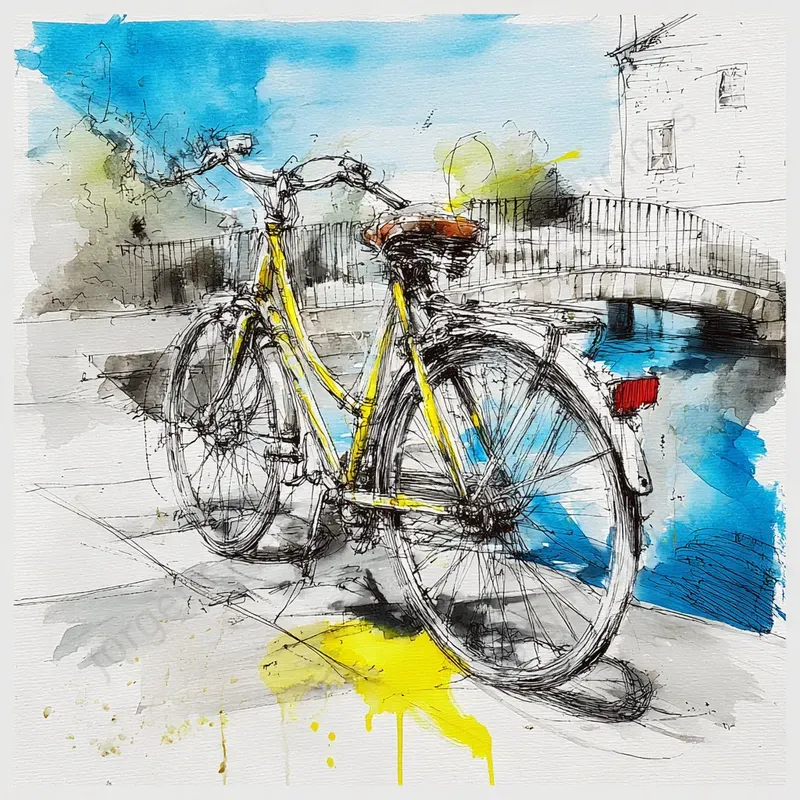 Loose Watercolor Sketches