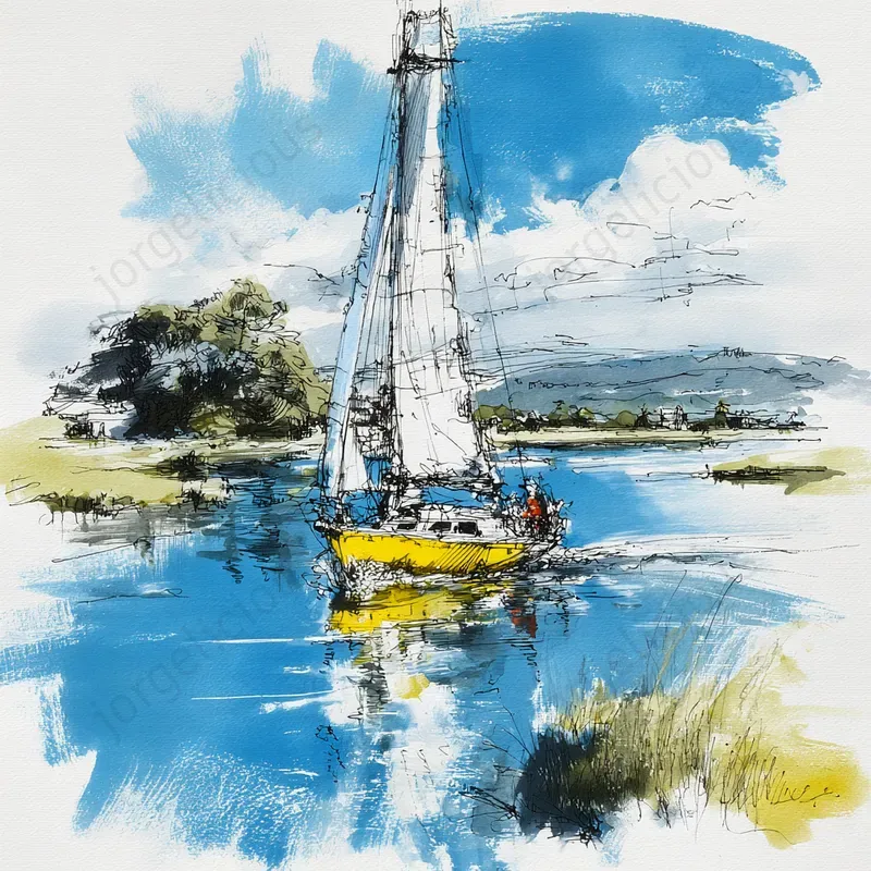 Loose Watercolor Sketches