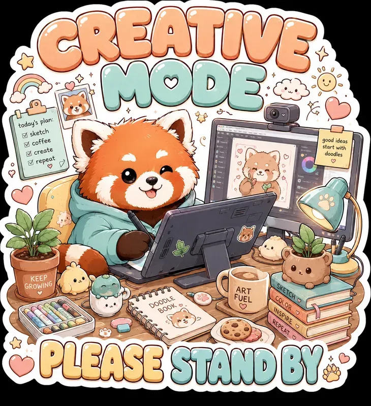 Kawaii Productivity Sticker Collections