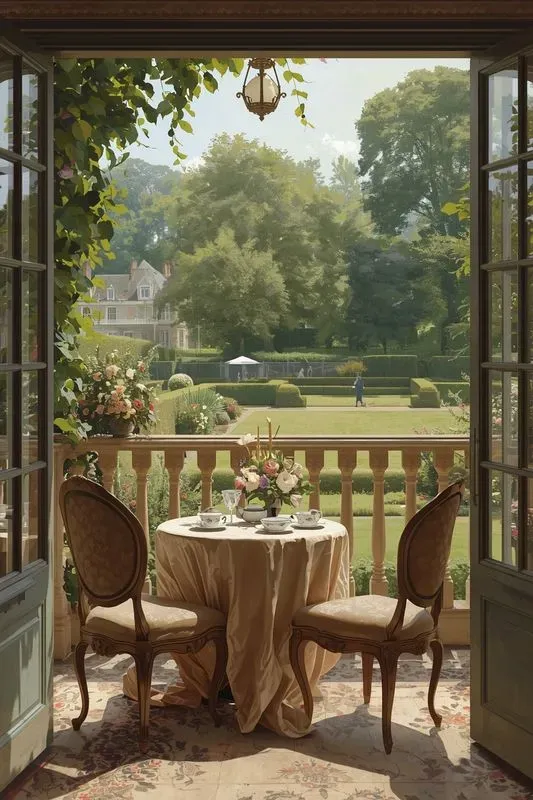 Victorian Summer In England Oil Paintings