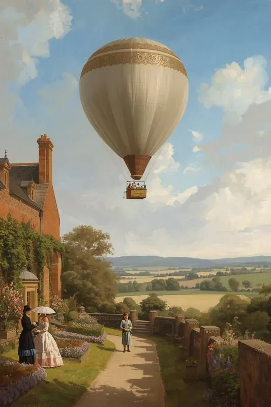 Victorian Summer In England Oil Paintings