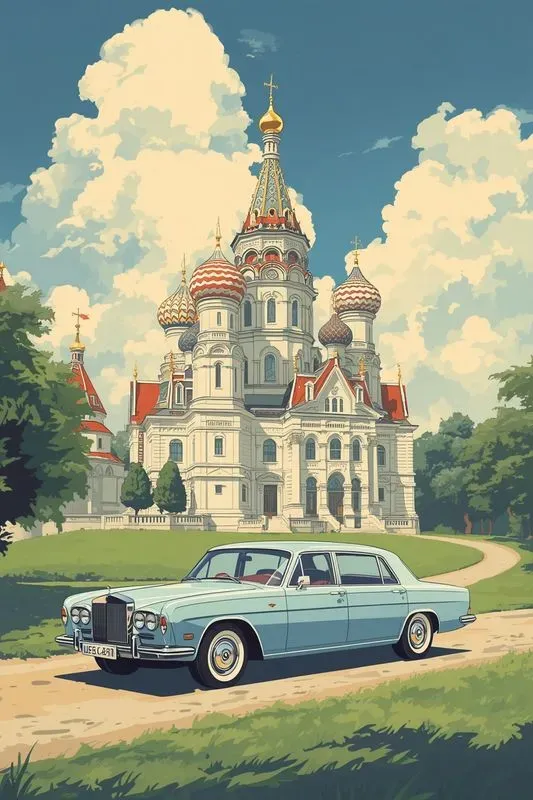 Ghibli Vintage Travel Posters