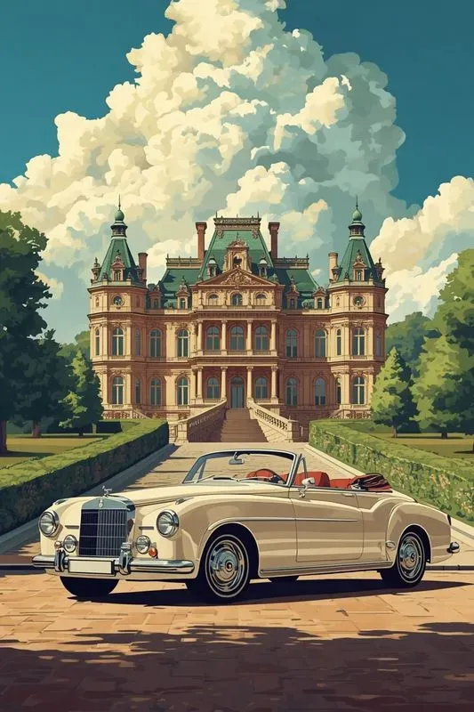 Ghibli Vintage Travel Posters