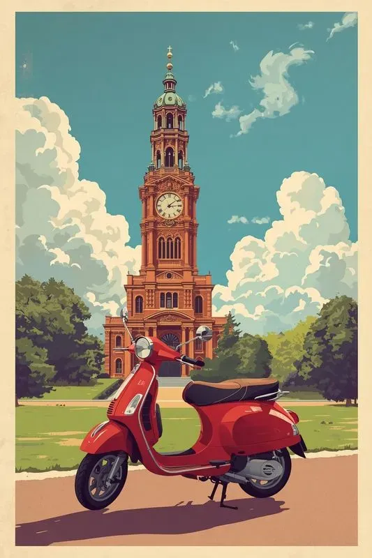 Ghibli Vintage Travel Posters