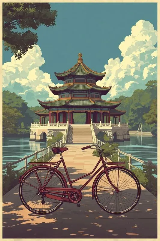 Ghibli Vintage Travel Posters