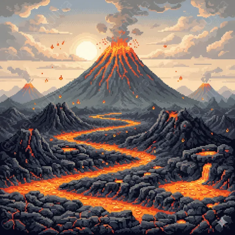 8bit Endless Scroller Bgs