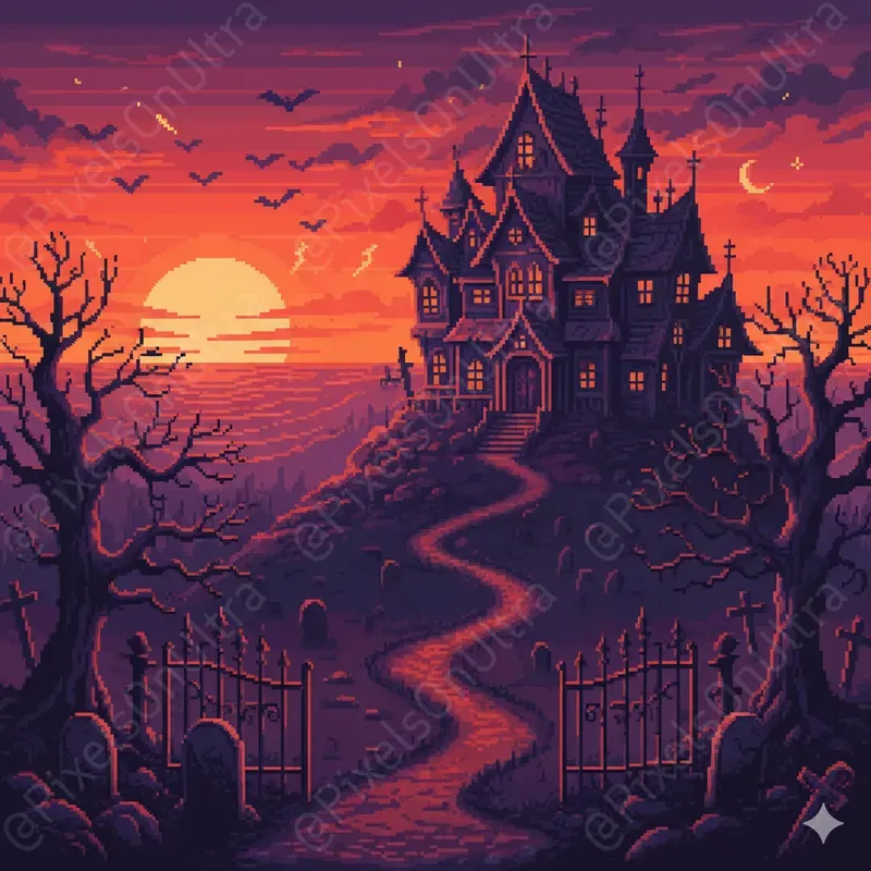 8bit Endless Scroller Bgs