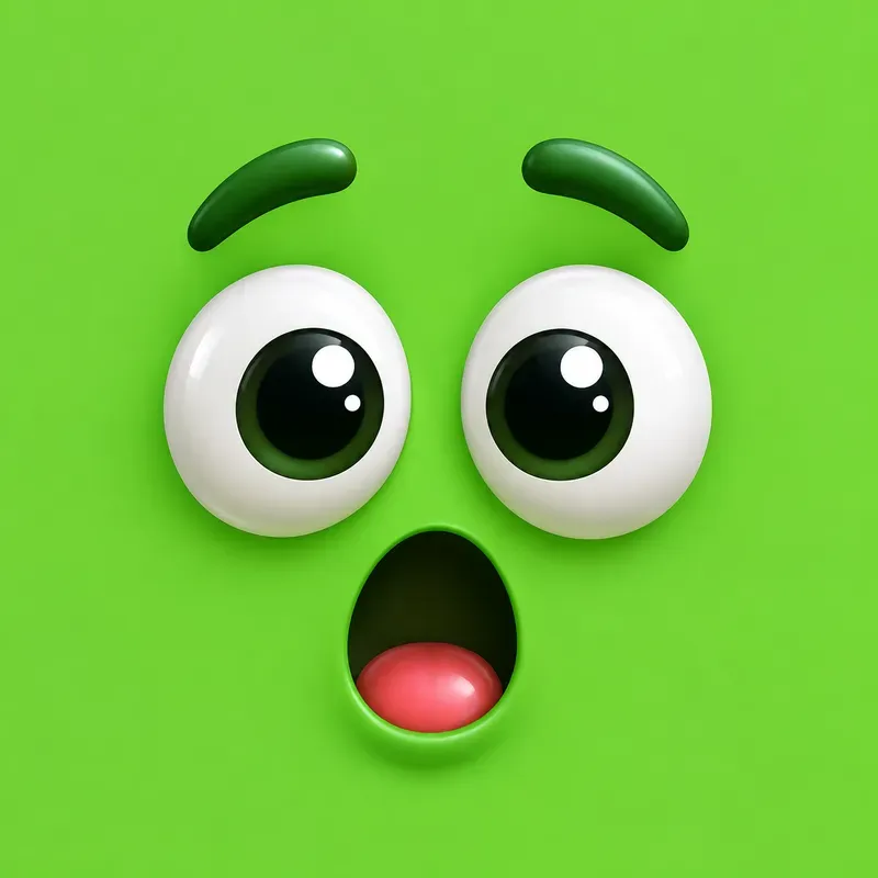 Emoji Faces Playful Emotional Faces