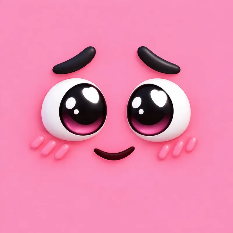 Emoji Faces Playful Emotional Faces