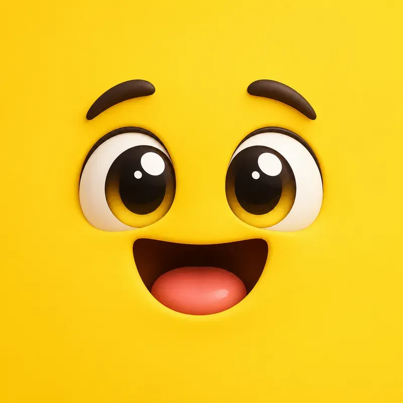Emoji Faces Playful Emotional Faces