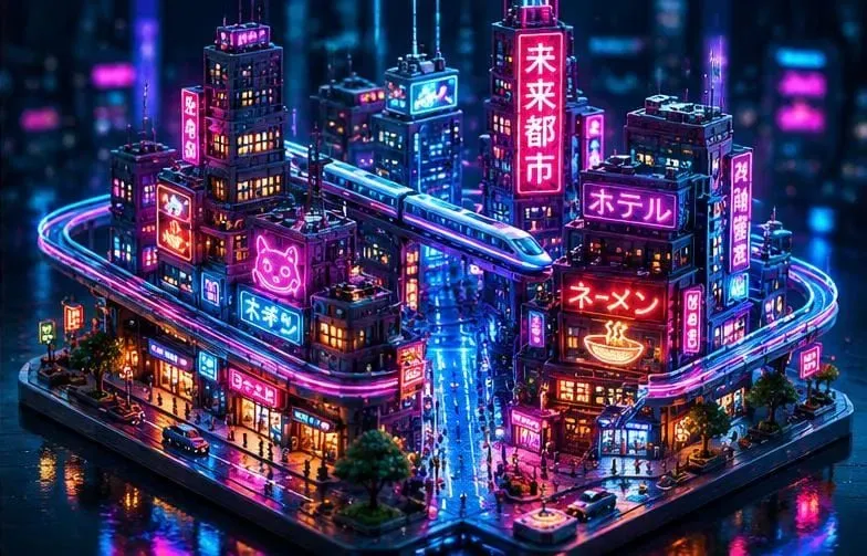 Isometric Miniature Worlds Generator